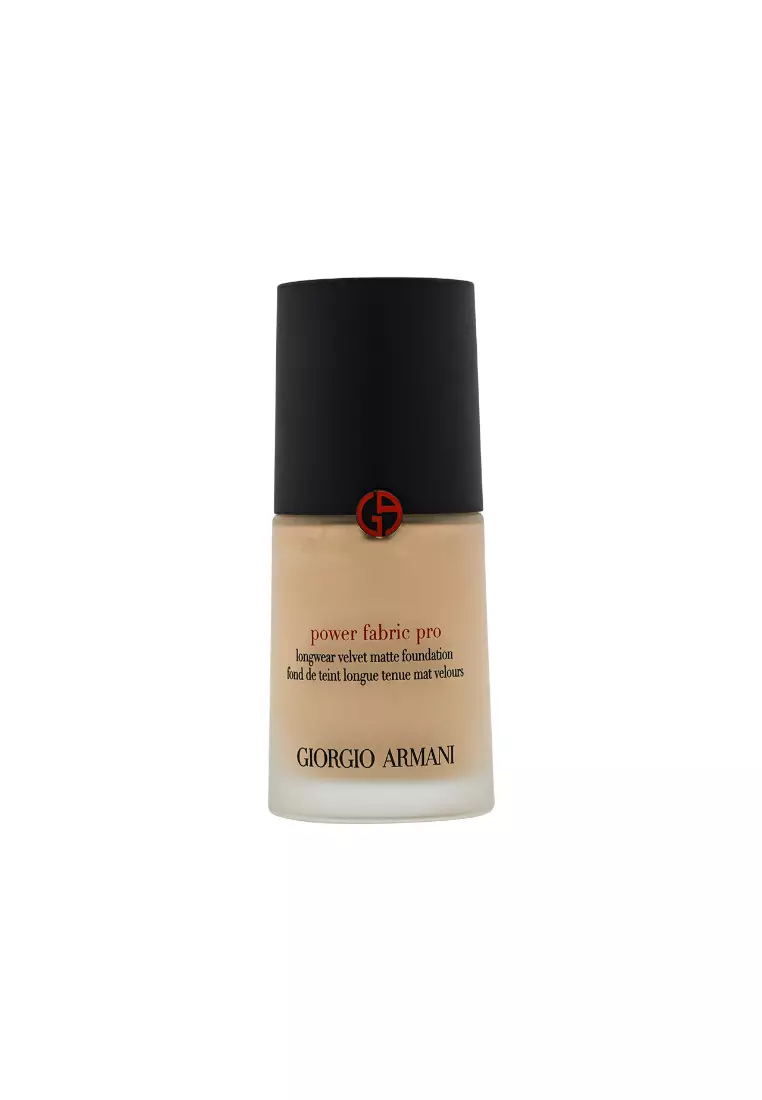 Giorgio Armani Power Fabric Pro Longwear Velvet Matte Foundation (#3)(30ml) 30ml