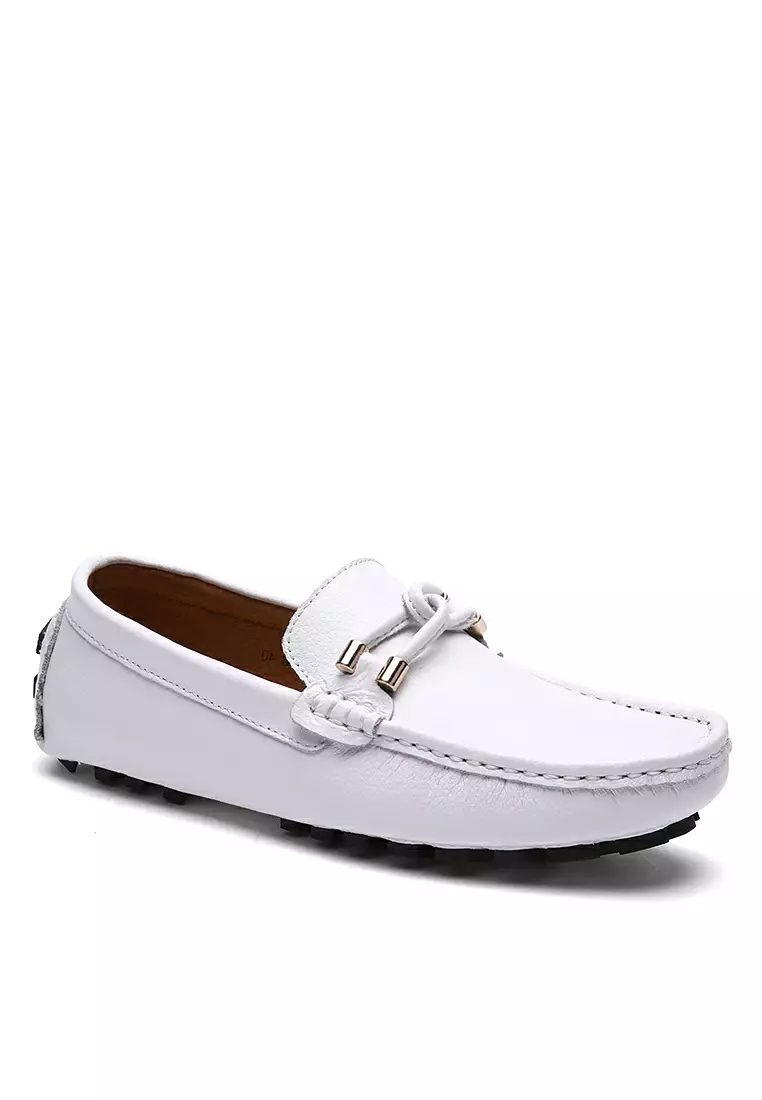 Leather Knot Loafers & Boat Shoes YY9088