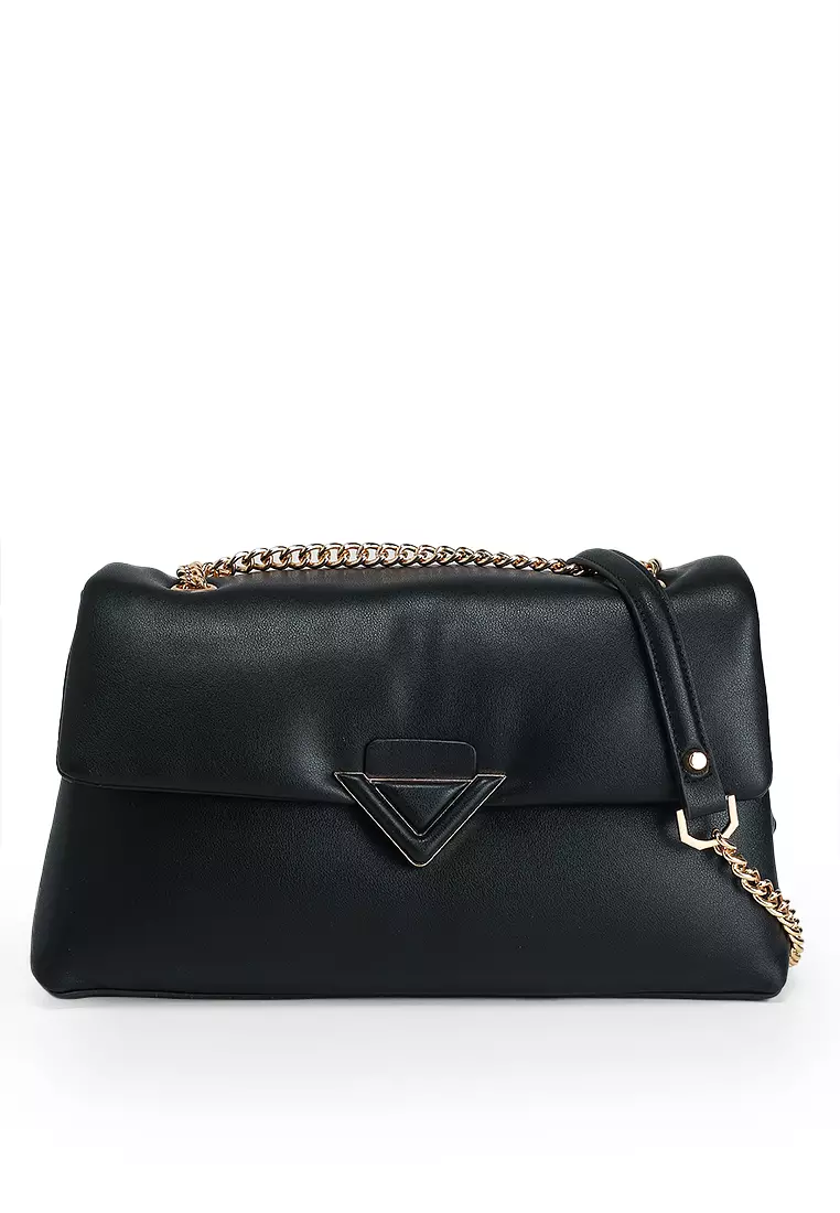 Large Soft Puff Sling Bag