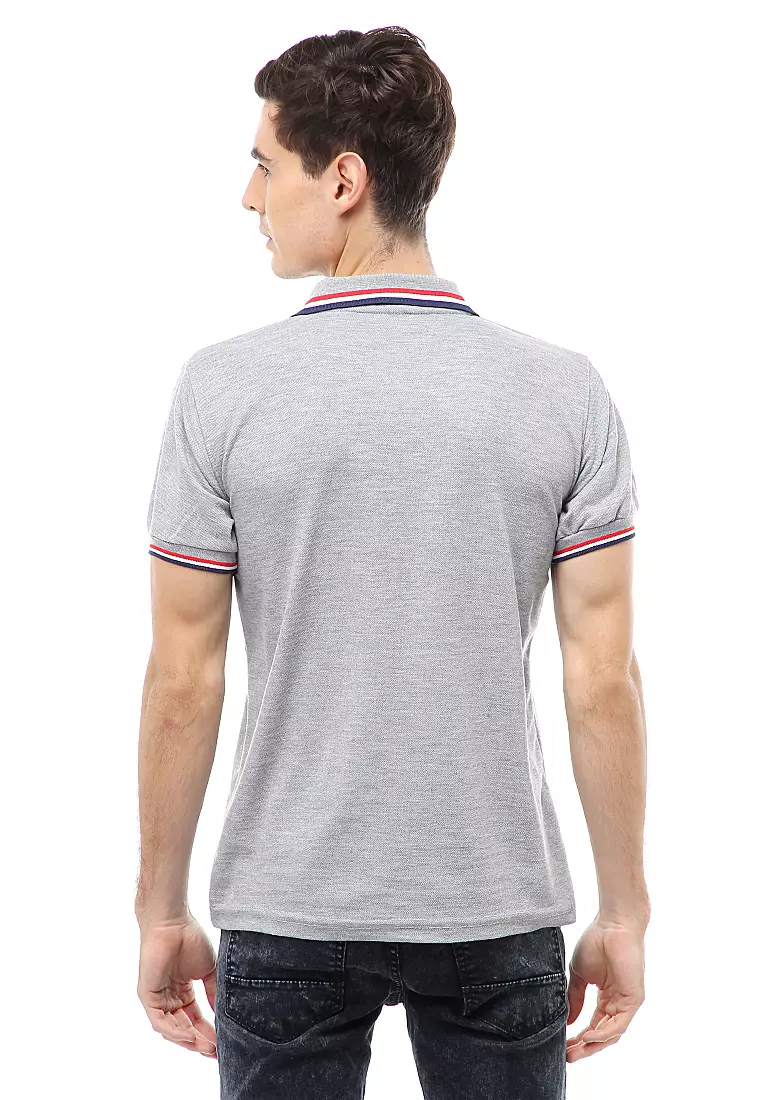 Jack Atasan Formal Kaos Polo Pria Short Sleeve Material Cotton ORIGINAL - Misty