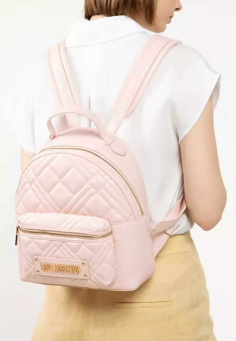 Buy Love Moschino Quilted Backpack (nt) 2025 Online ZALORA