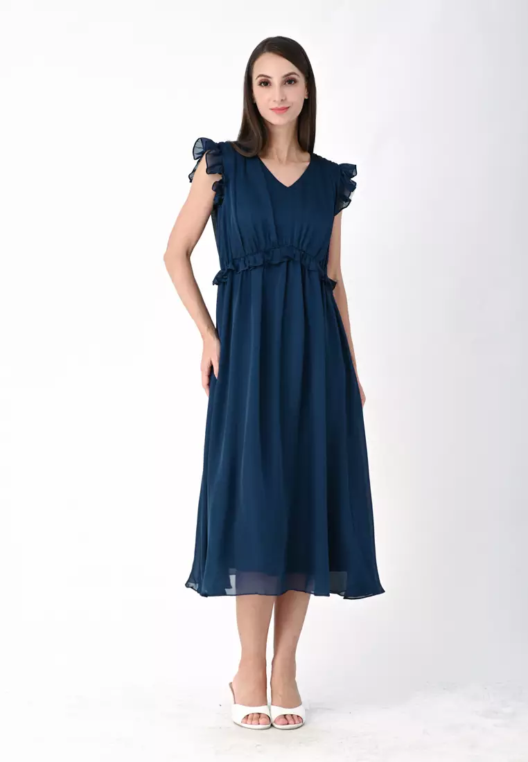 Sleeveless Midi Dress