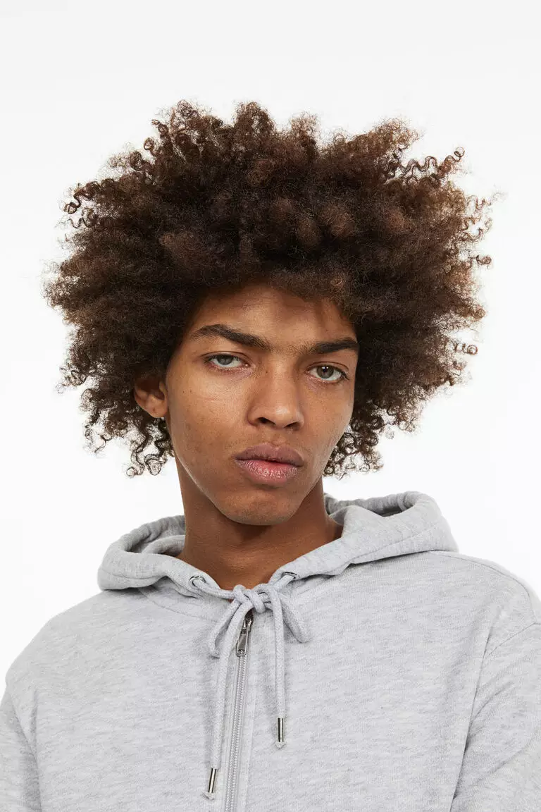 Regular Fit Zip-through hoodie