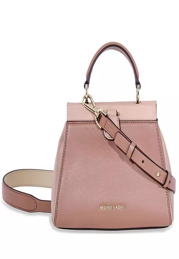 Michael Kors Gramercy Small Tri Color Leather Satchel 30F8TZ6S1O 964