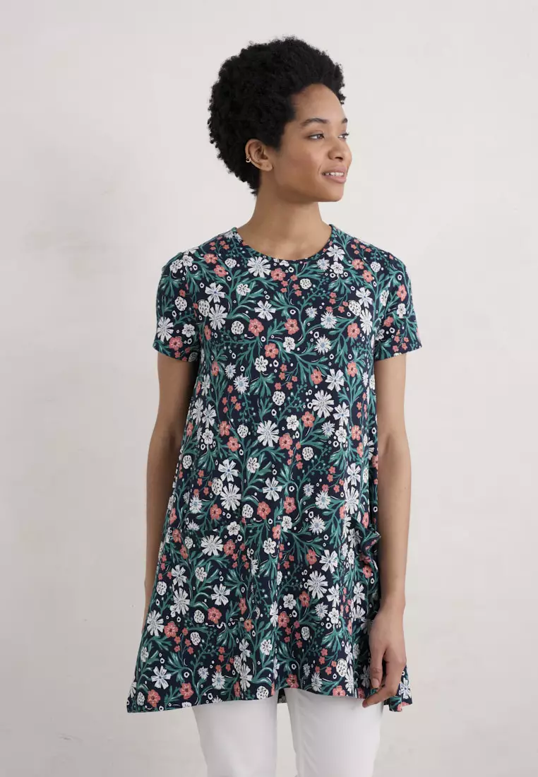 Seasalt Cornwall Navy Killiow Tunic