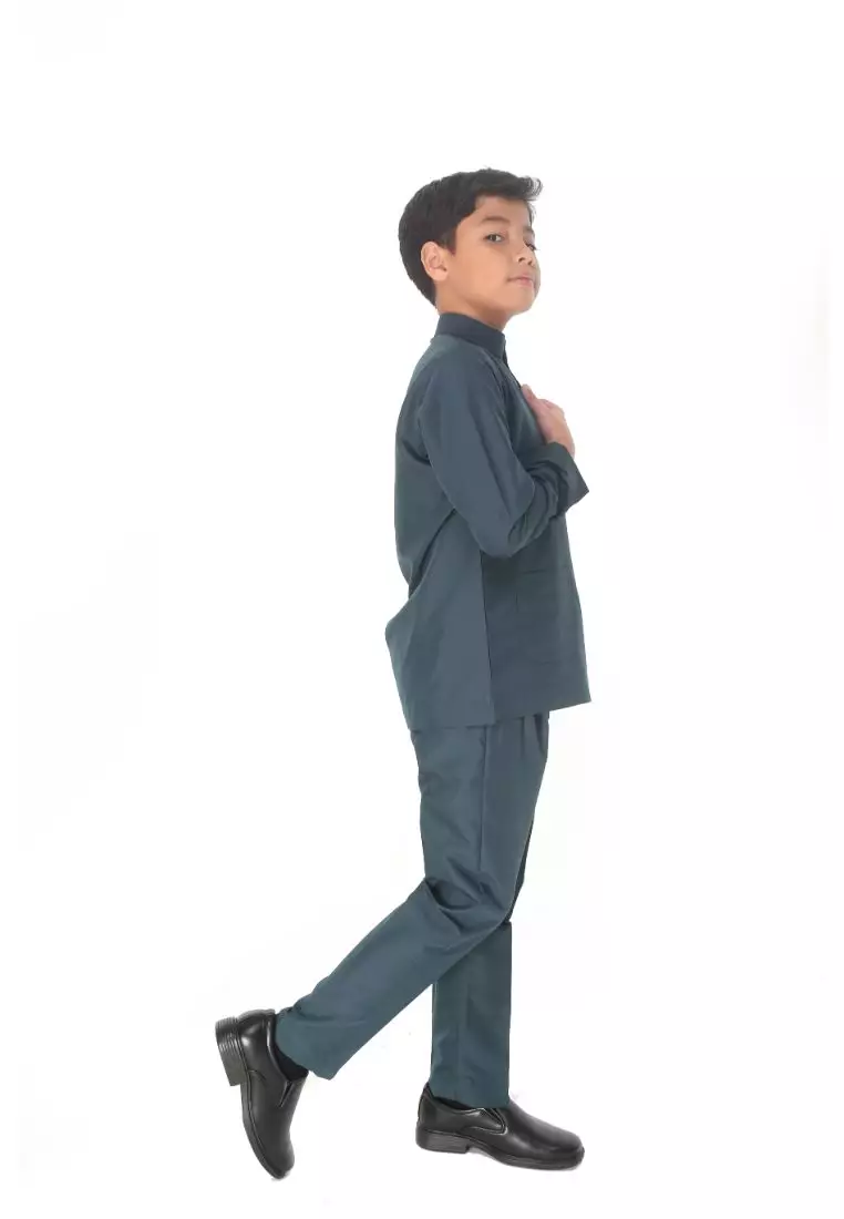 Baju Melayu Moden Cekak Musang for Kids
