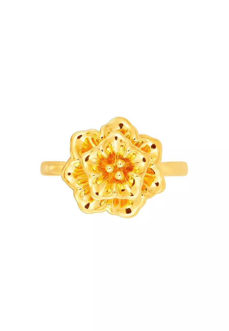 HABIB 999/24K Yellow Gold Ring R9ABO0124