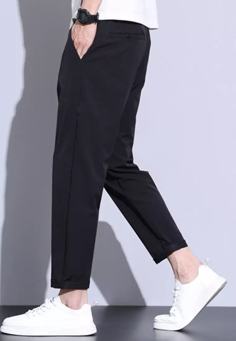 Elasticated Waist Ankle Pants