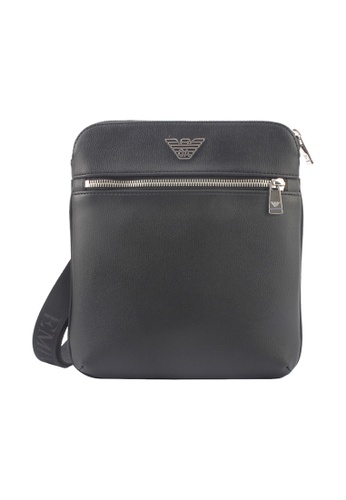emporio armani black crossbody bag