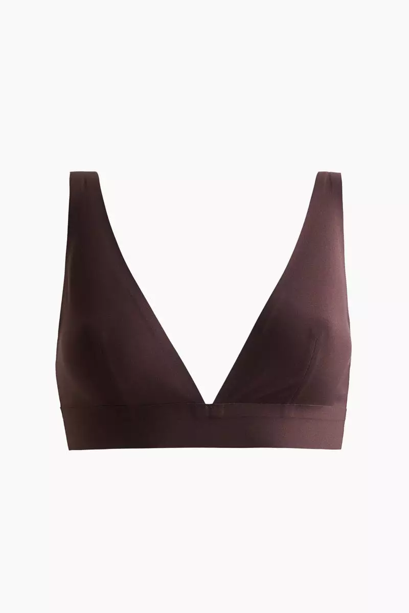 Soft microfibre bra
