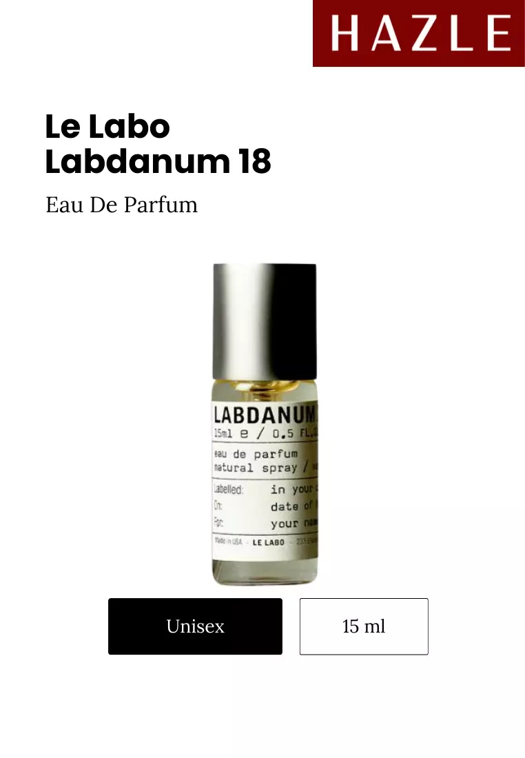 Labdanum 18 Unisex EDP 15 ml