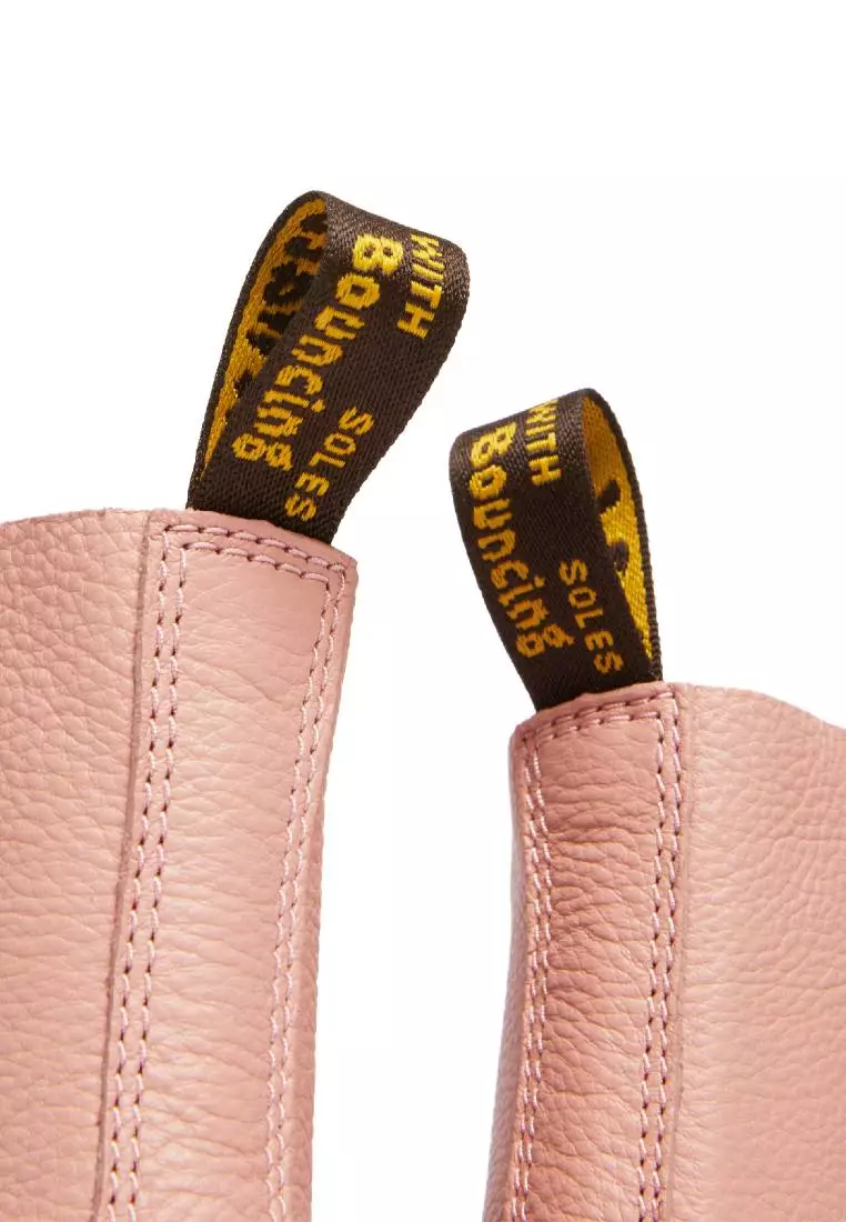 1460 WOMEN'S PASCAL GOLD EYELET LACE UP BOOTS