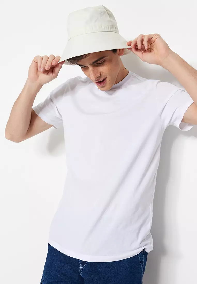 Regular/Normal Cut Crew Neck T-Shirt