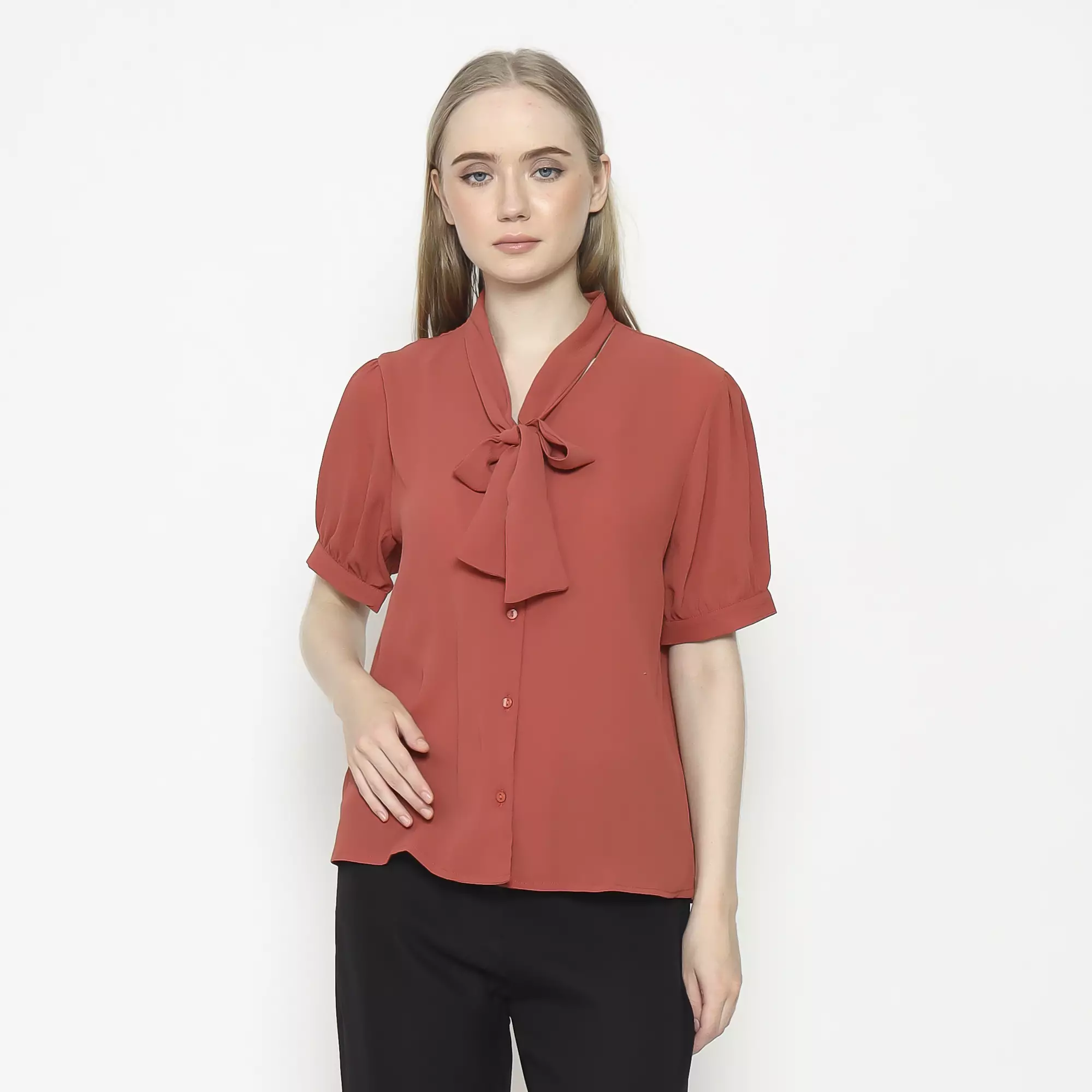 Urban Exchange Anna Blouse Terracota