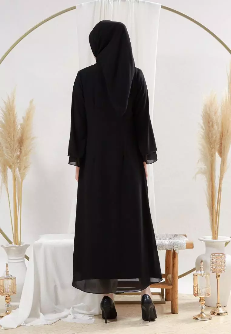 EPC Gamis Audrey - Black - Embroidery Collection