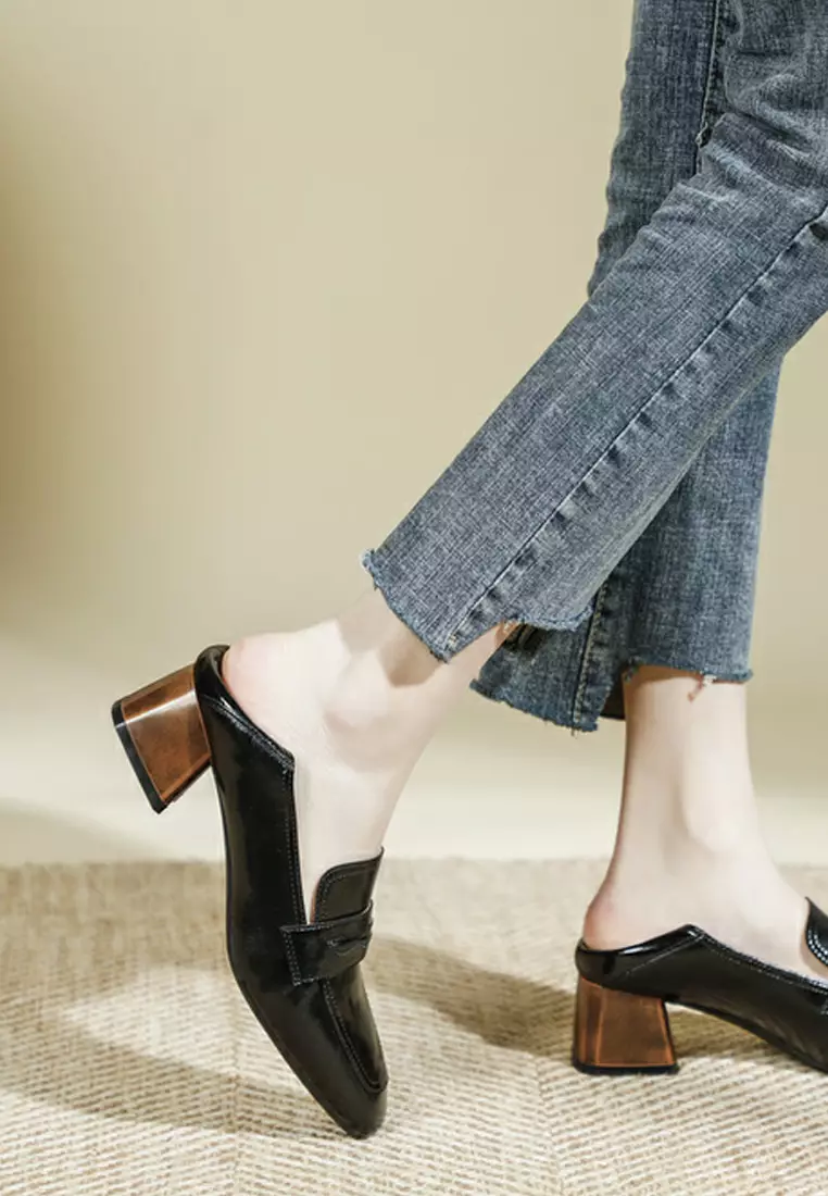 4CM Penny Leather Loafer TE6988-2