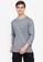 Freego grey Raglan T-Shirt with Embroidery F3AB7AAD52ABB6GS_1