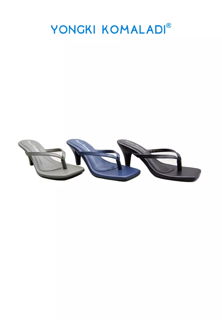 [ ORIGINAL ] YONGKI KOMALADI HEELS OL-BY7601-23R HITAM
