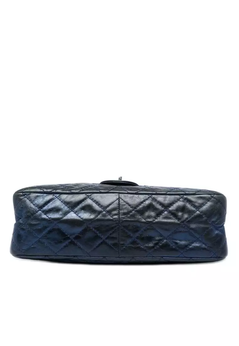 Pre-Loved Chanel Quilted Aged Calfskin Reissue 2.55 Double Flap 226