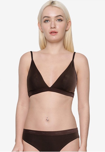 Calvin Klein Form to Body Lined Triangle Bralette - Calvin Klein Underwear  2023 | Buy Calvin Klein Online | ZALORA Hong Kong