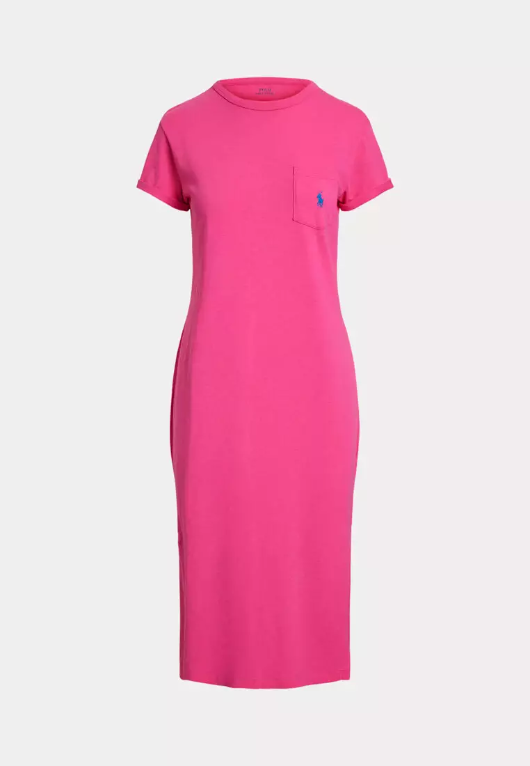 open lace back dress Ralph Lauren Girls Pleated Polo Dress in Pink 4 Yrs