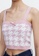 URBAN REVIVO pink Houndstooth Knit Crop Top BD189AAC88E8C6GS_3