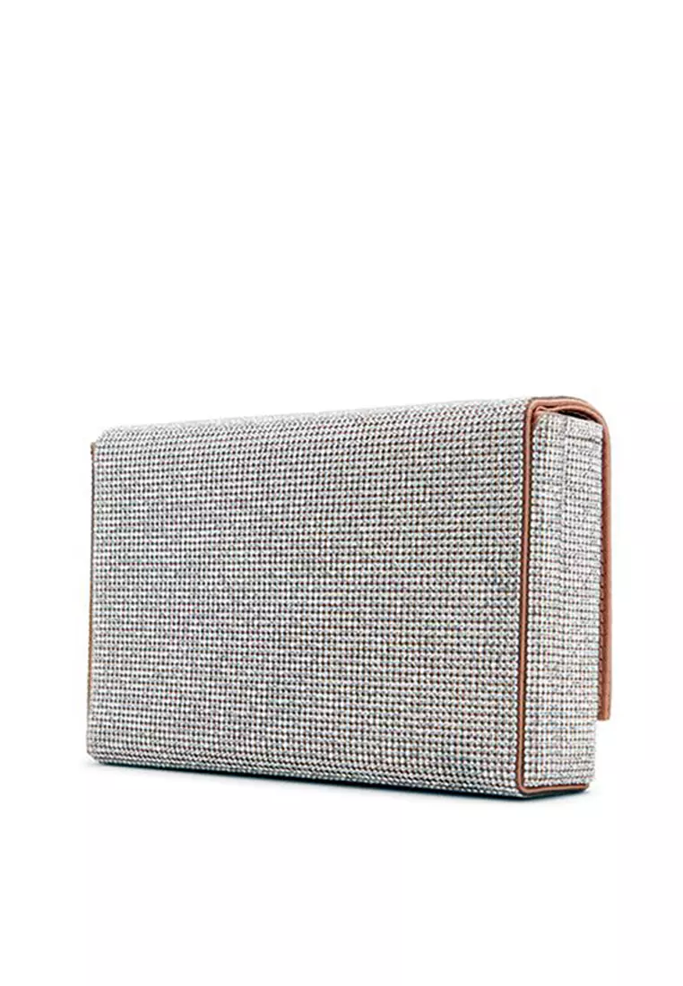 Aldo silver clutch outlet
