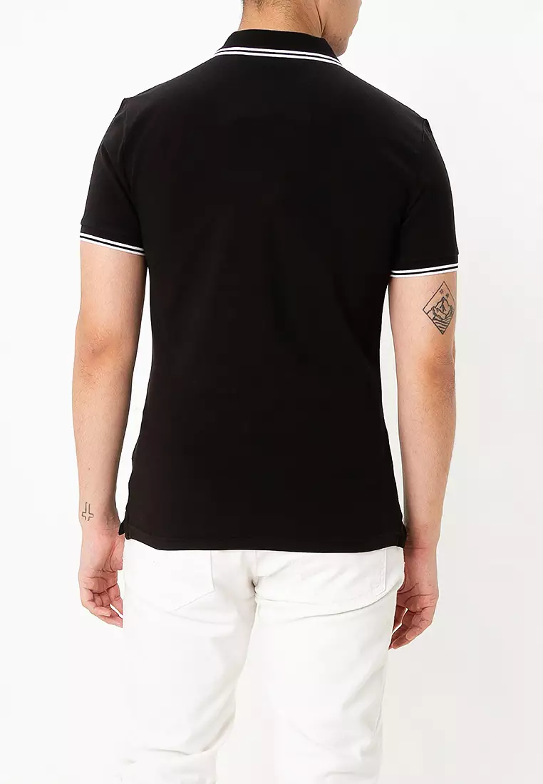 Slim Monogram Tipping Polo Shirt - Calvin Klein Jeans