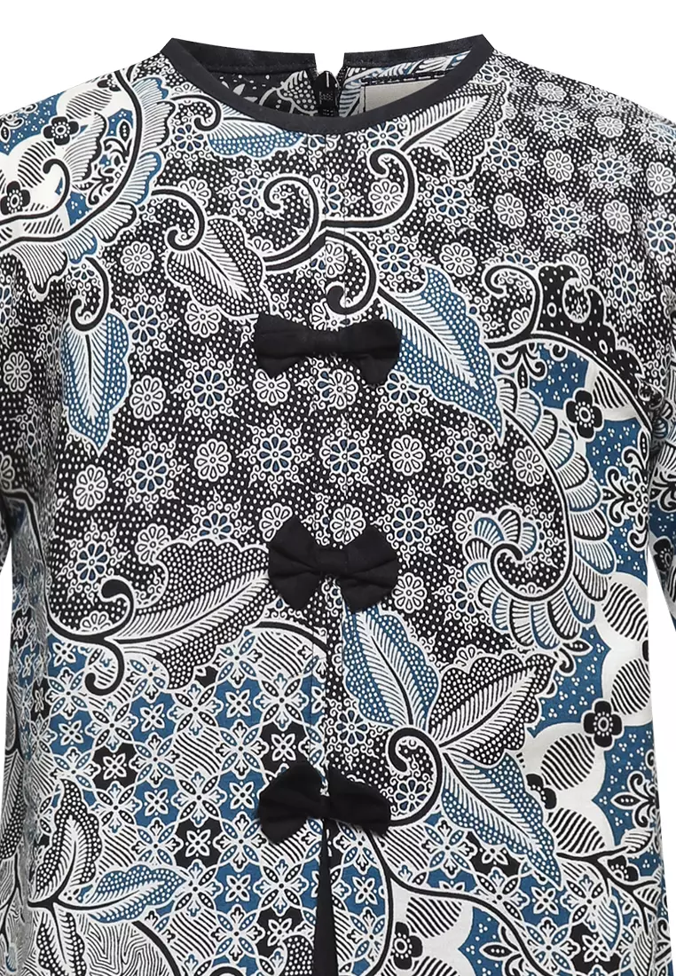 Gamis Baju Dress Anak Perempuan Asteria Raya Kids Lengan Panjang