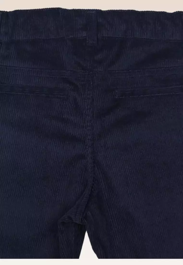 Billy Boys Navy Corduroy Slim Fit Pants