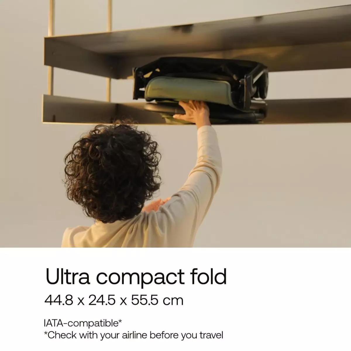 Bugaboo Butterfly 2 Stroller Black Chassis / Deep Indigo - Kereta Dorong Bayi