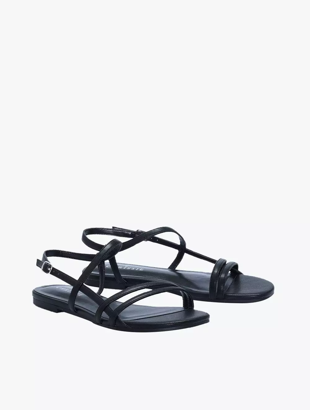 Payless Chrissie Womens Bea Sling Flats - Black_05 - Black