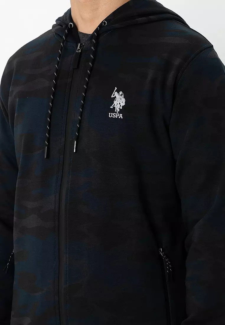 Fleece Camouflage Hoodie