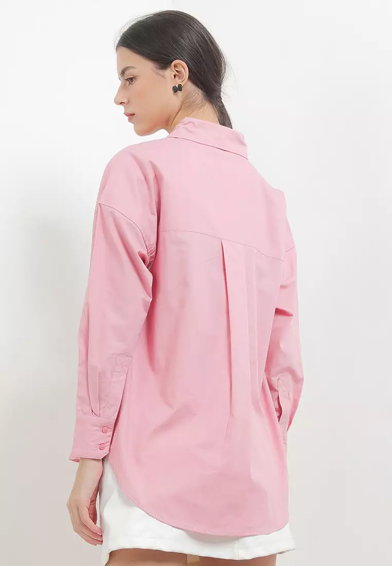 Letitia Solid Oversized Shirt