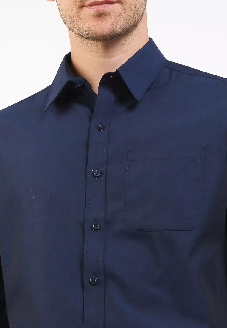 Cotton Soft Touch Long Sleeves Slim Fit Platinum Series No. 03