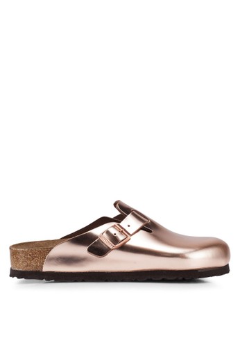 Jual Birkenstock  Boston Metallic Sandals  Original ZALORA 