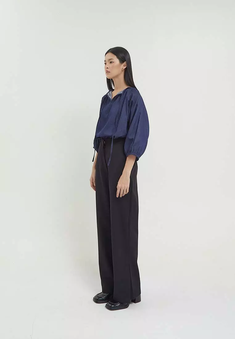 Velvet at Bobo -  Naira Flare Pants with slit
