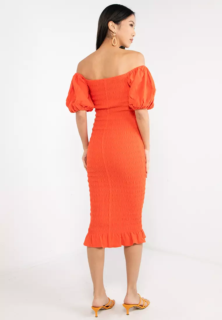 Buy Never Fully Dressed Coral Jojo Dress 2024 Online ZALORA Philippines