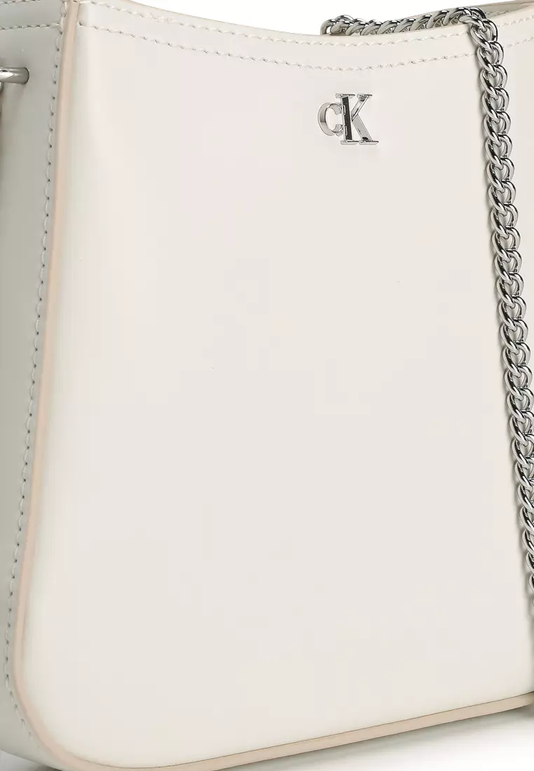 Monogram Chain Saddle Bag - Calvin Klein Accessories