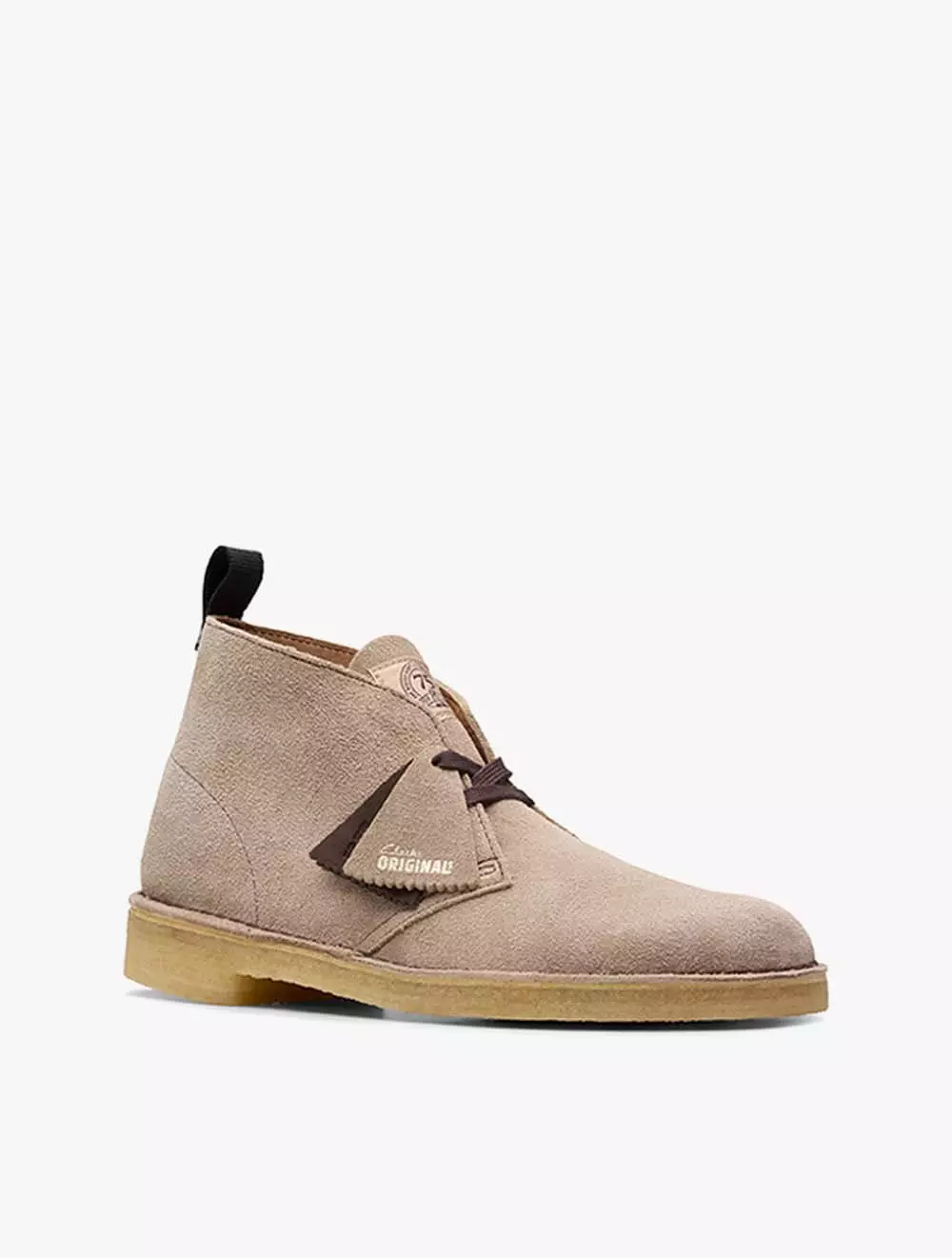 Clarks Desert Boot Wolf Suede