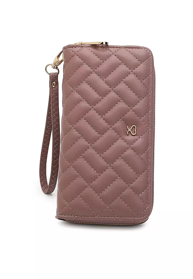 Scarlett Women's Quilted Long Wallet / Purse
