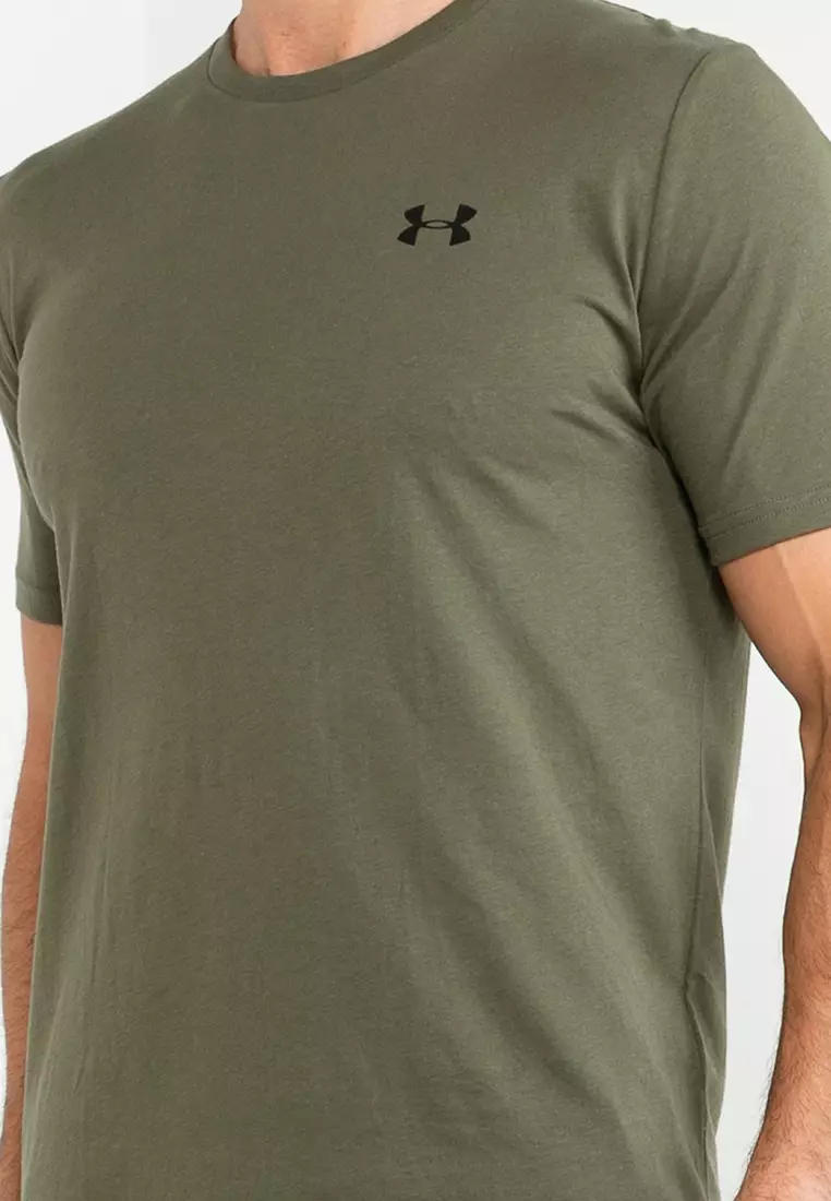 Under armour left outlet chest lockup tee