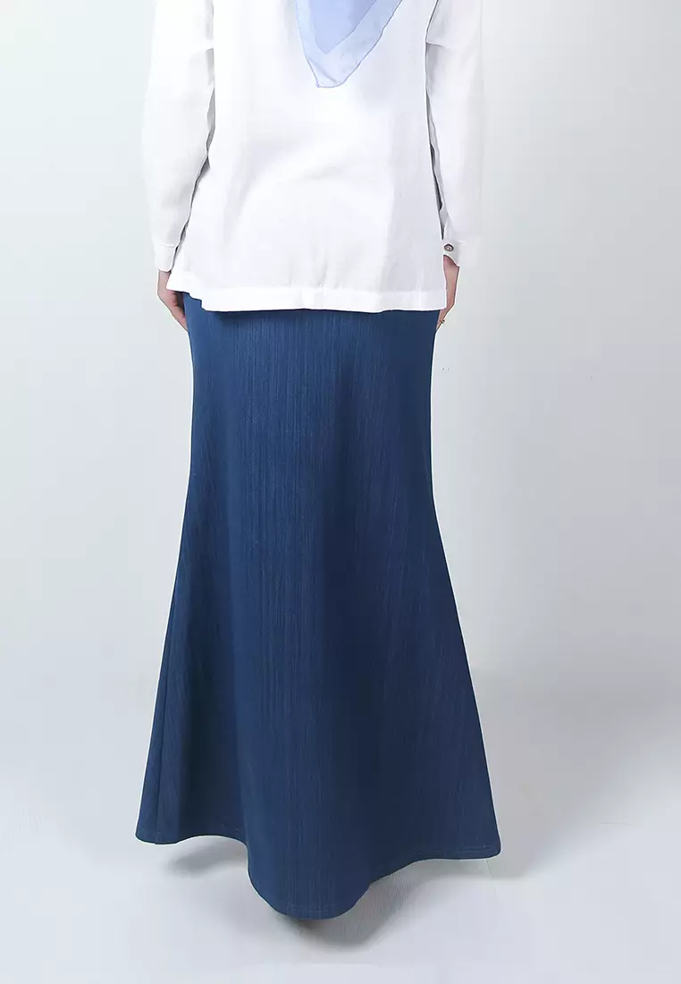 Skirt jeans muslimah on sale