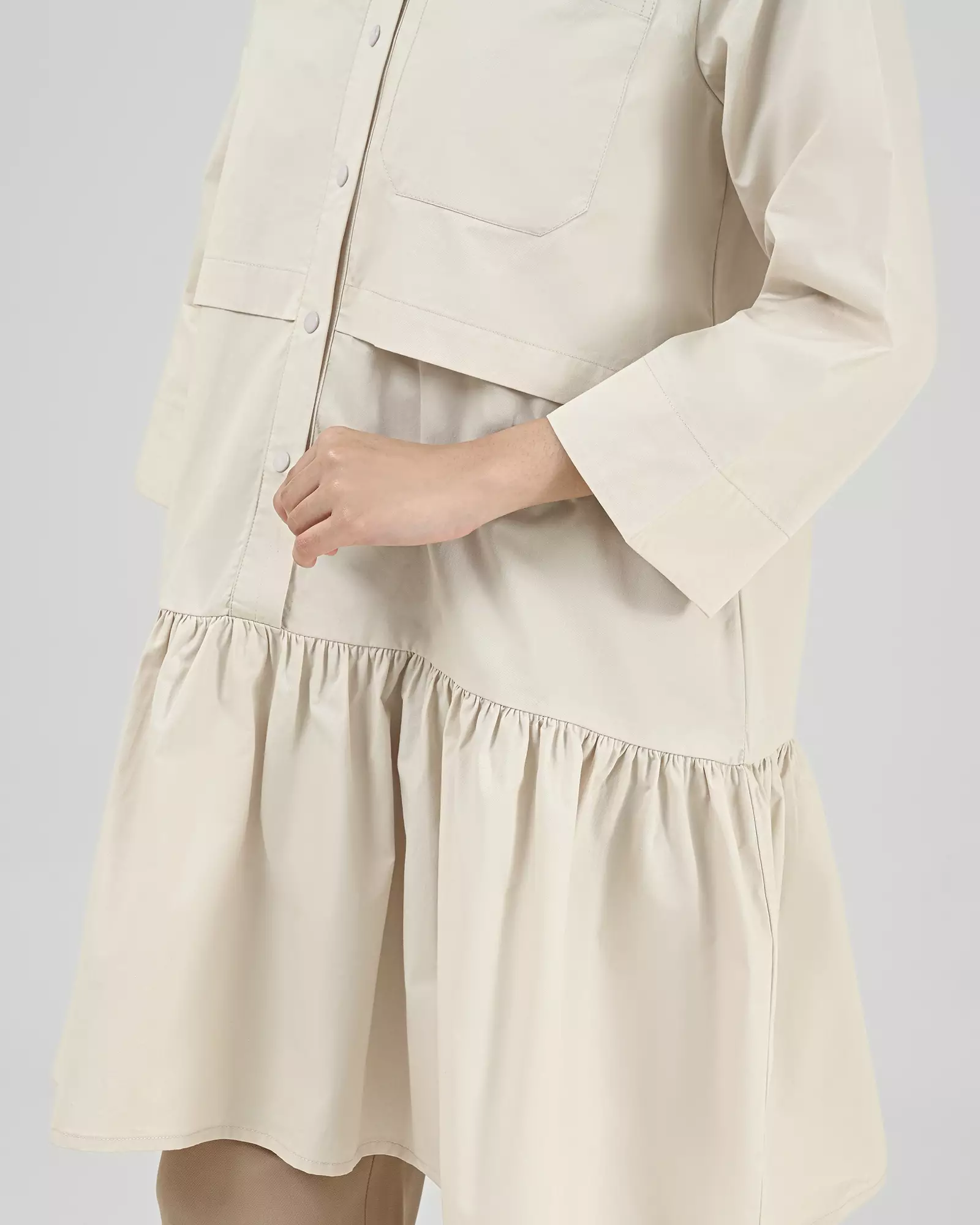 Geulis.id RISANI TUNIC - Beige