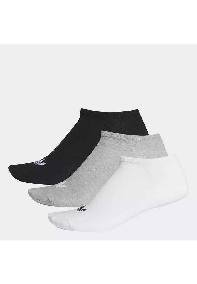 ADIDAS trefoil liner socks 3 pairs ZALORA