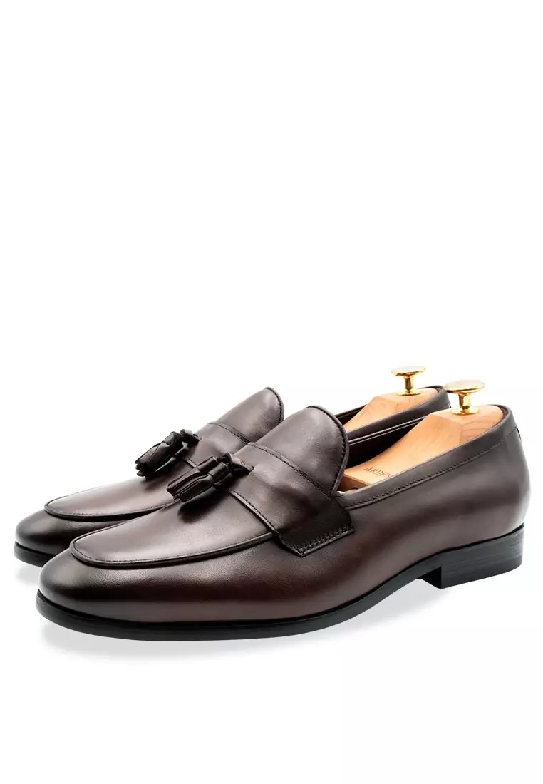 Camarada Walnut Tassel Loafer