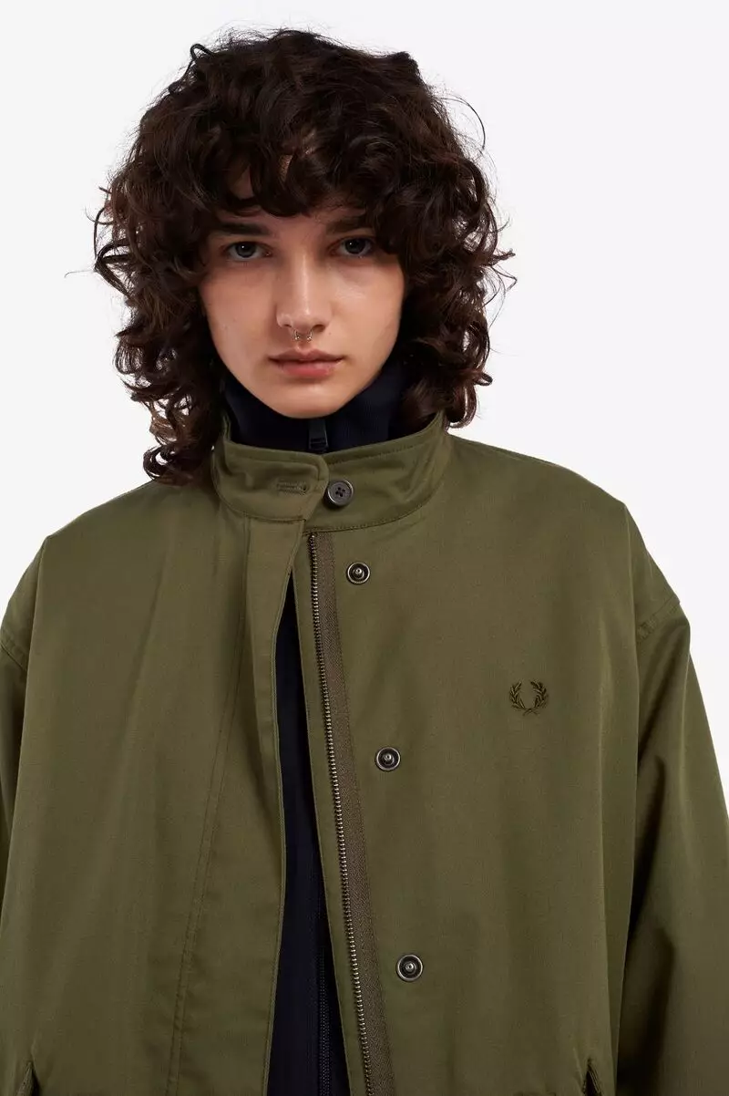 Fred perry clearance long coat