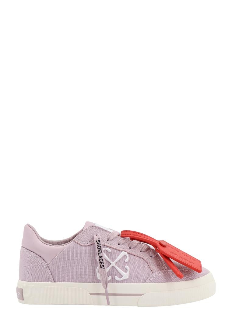 OFF-WHITE - Canvas sneakers with iconic Zip-Tie - Purple