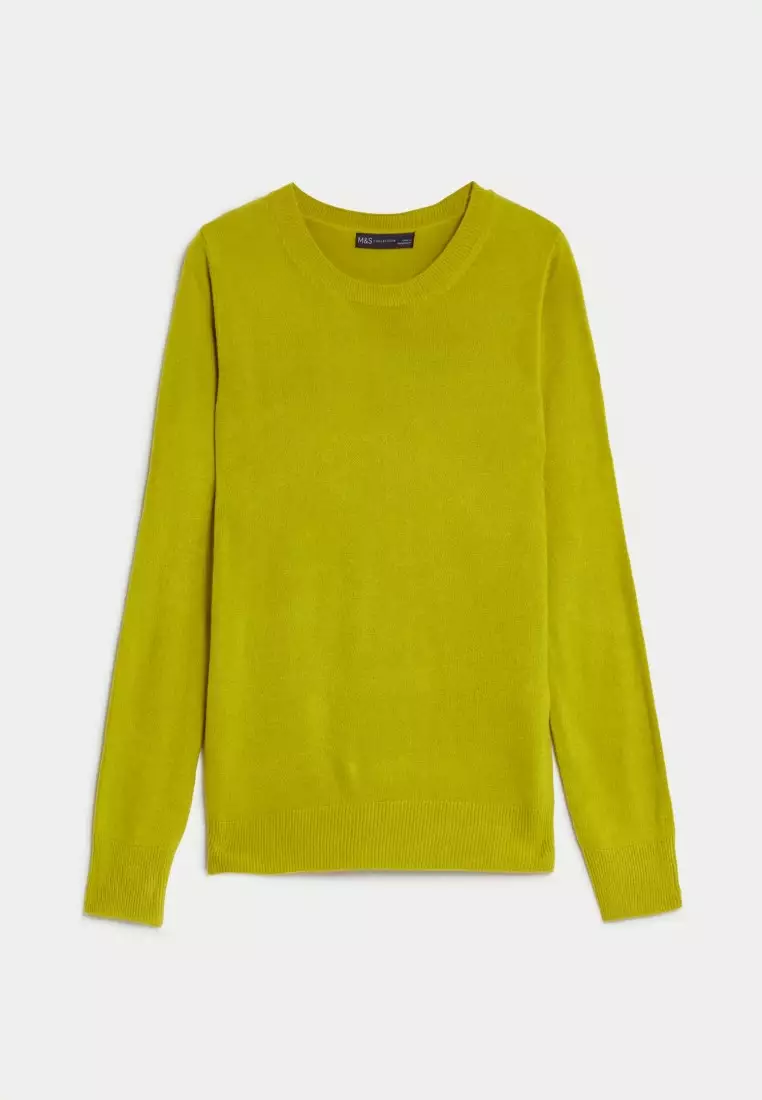 Sweater M And S Crew Neck Jumper Merino Wool Crew Neck Jumpers