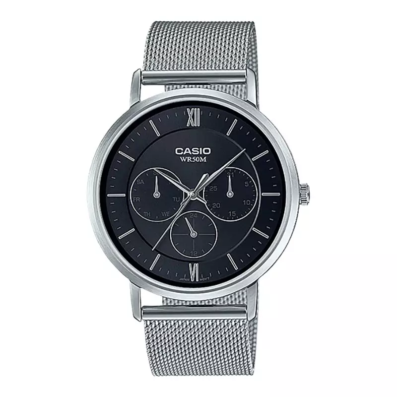 Jual Casio Last Chance Deals Jam Tangan Pria Casio General Mtp B M Avdf Dress Men Black